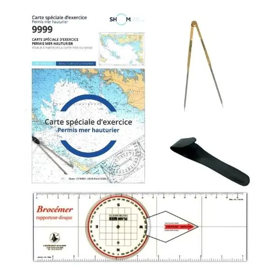 Materiel pour permis hauturier